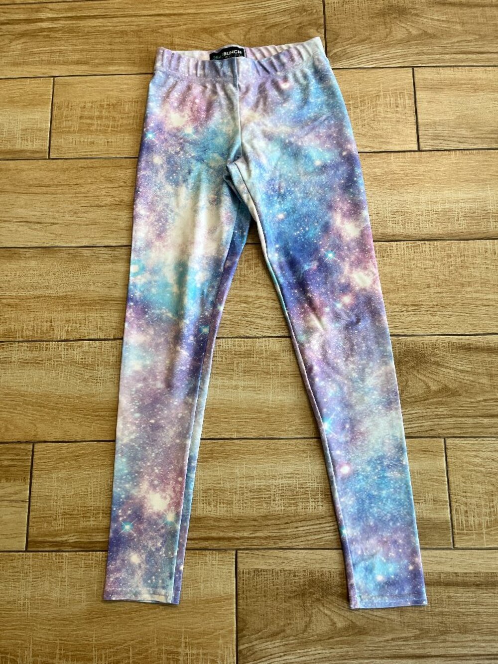 Womens GearBunch Pastel Galaxy Print Leggings - S